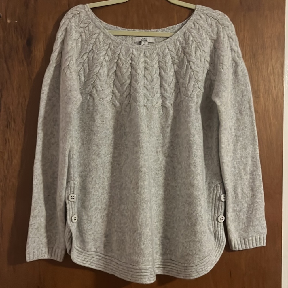 Croft & Borrow Lt. Grey Sweater LP
